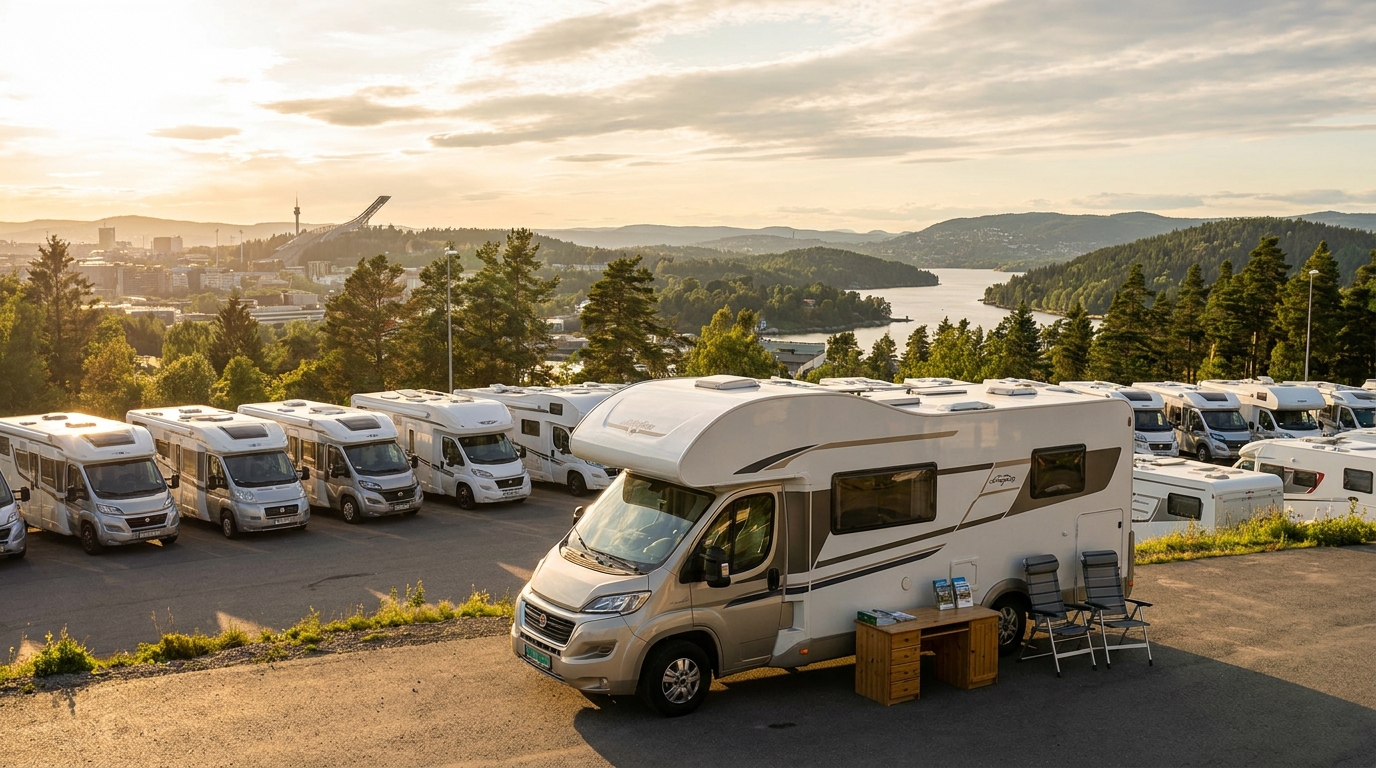 Map for Budget RV Itinerary in Oslo - Affordable Routes 2026